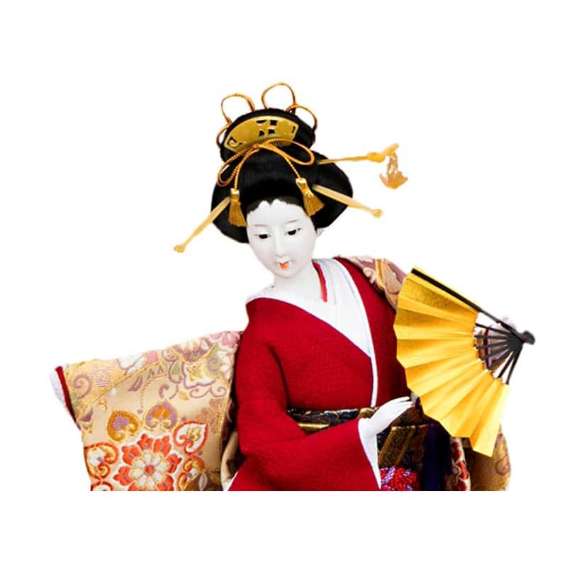 スキヨ人形研究所 日本人形 尾山人形 人形単品 寿喜代作 雅 金らん 10