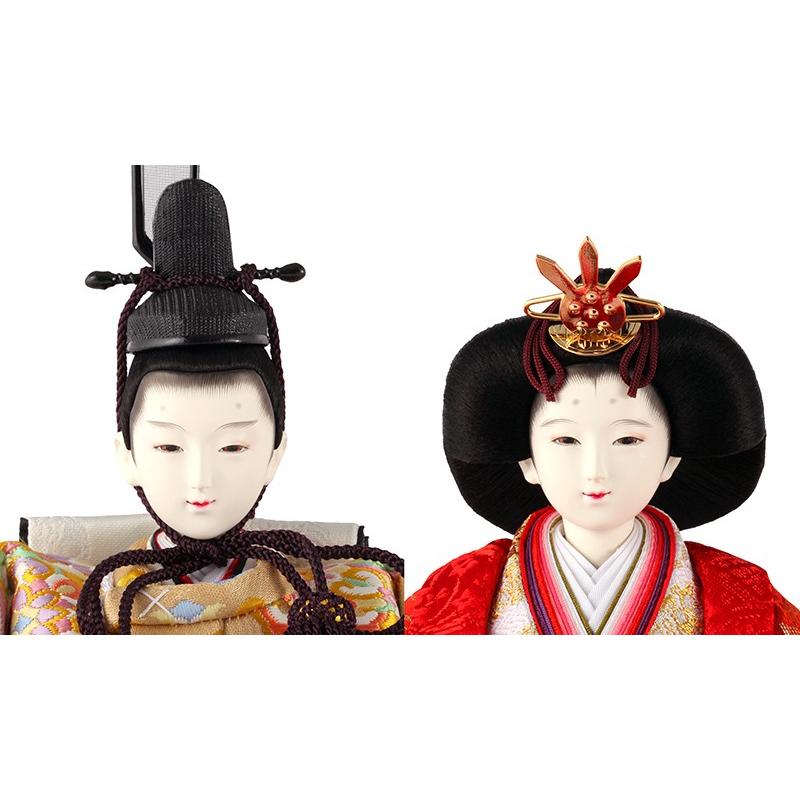 【訳あり品】 雛人形 ひな人形 雛 コンパクト収納飾り 親王飾り 津田蓬生作 熊倉聖祥原作頭 西陣織帯地 引出 マホ塗り 満開サクラ 本金彩箔押 h313-tuda-miyg-sakura 【PE3241416722】(113281円)