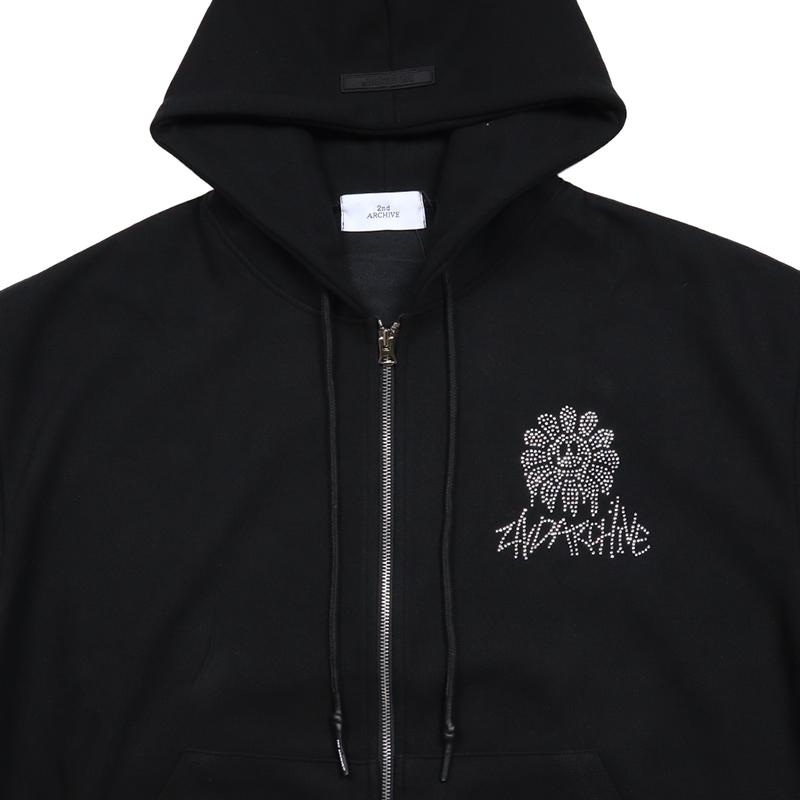 爆買 【並行輸入品】セカンドアーカイブ ジップアップパーカー 2ND ARCHIVE フーディ トップス メンズ レディース ブランド 大きいサイズ おしゃれ |  | 10