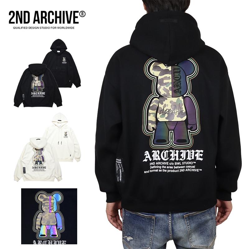 【並行輸入品】セカンドアーカイブ プルオーバーパーカー 2ND ARCHIVE フーディ トップス メンズ レディース ブランド 大きいサイズ おしゃれ | 