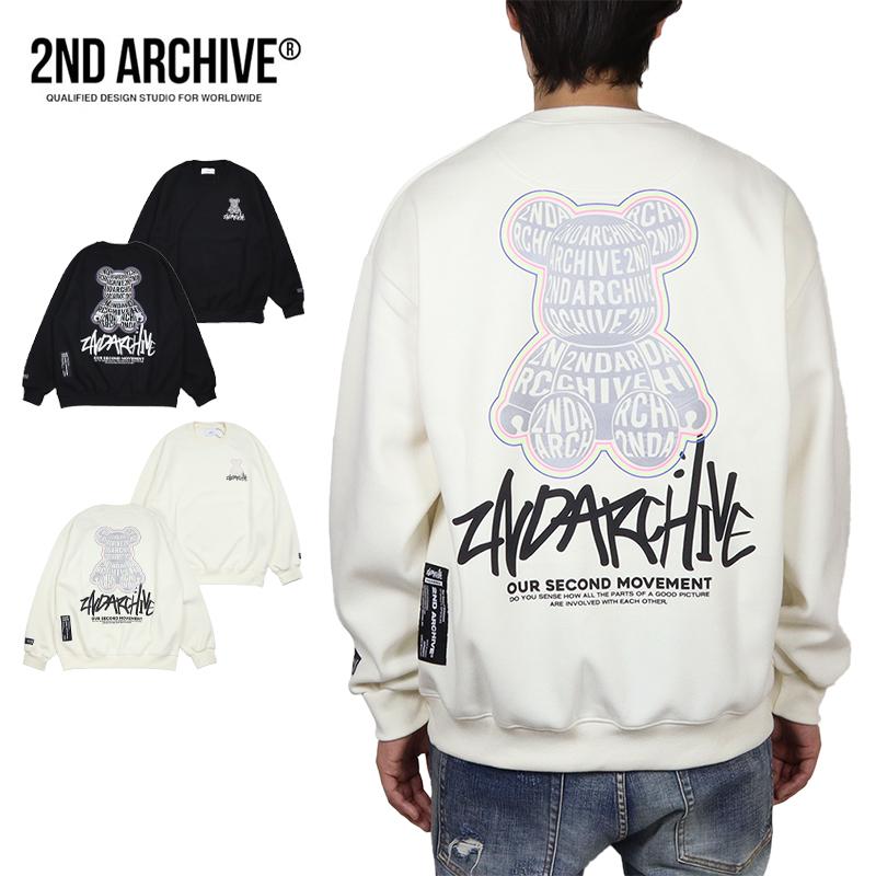 【並行輸入品】セカンドアーカイブ トレーナー 2ND ARCHIVE スウェット トップス メンズ レディース ブランド 大きいサイズ おしゃれ |  | 03