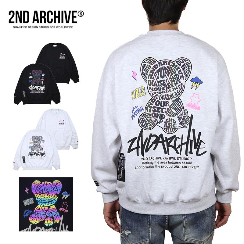 【並行輸入品】セカンドアーカイブ トレーナー 2ND ARCHIVE スウェット トップス メンズ レディース ブランド 大きいサイズ おしゃれ |  | 03