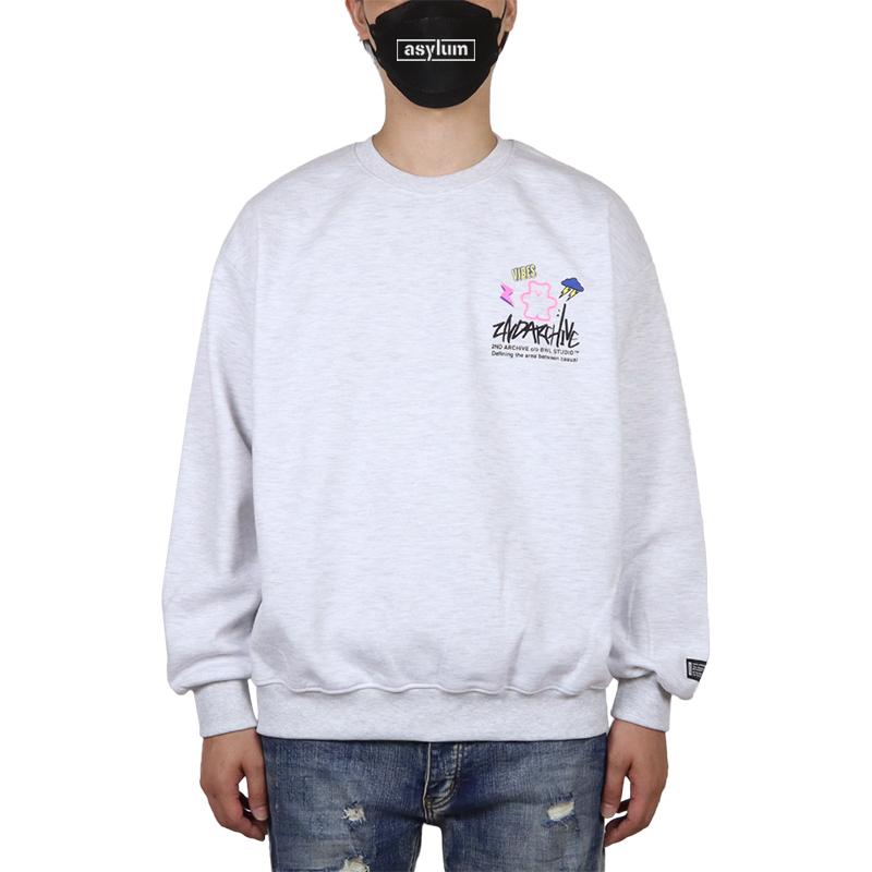 【並行輸入品】セカンドアーカイブ トレーナー 2ND ARCHIVE スウェット トップス メンズ レディース ブランド 大きいサイズ おしゃれ |  | 05