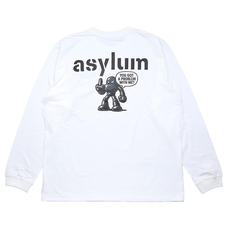 アサイラム Tシャツ ASYLUM 当店オリジナルアイテム ロンT 長袖 メンズ レディース ブランド 大きいサイズ |  | 09