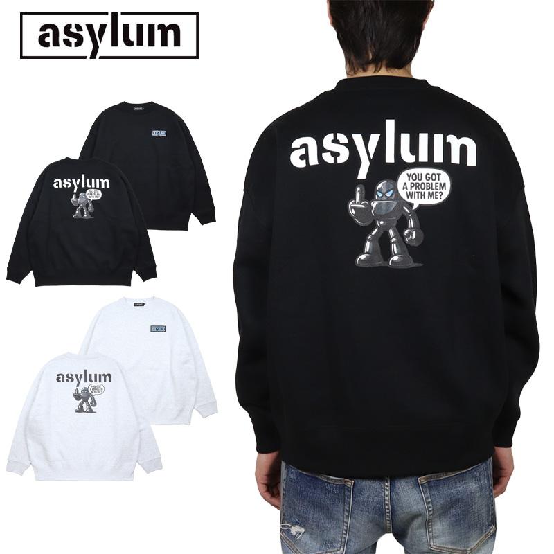 アサイラム トレーナー ASYLUM 当店オリジナルアイテム スウェット メンズ レディース ブランド 大きいサイズ | 
