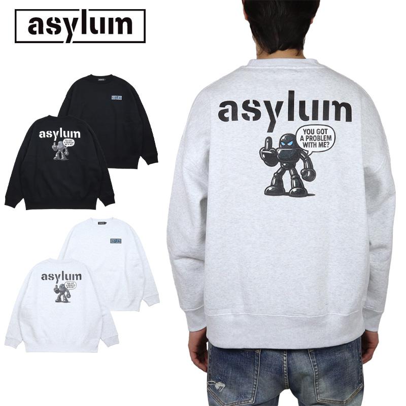 アサイラム トレーナー ASYLUM 当店オリジナルアイテム スウェット メンズ レディース ブランド 大きいサイズ |  | 03