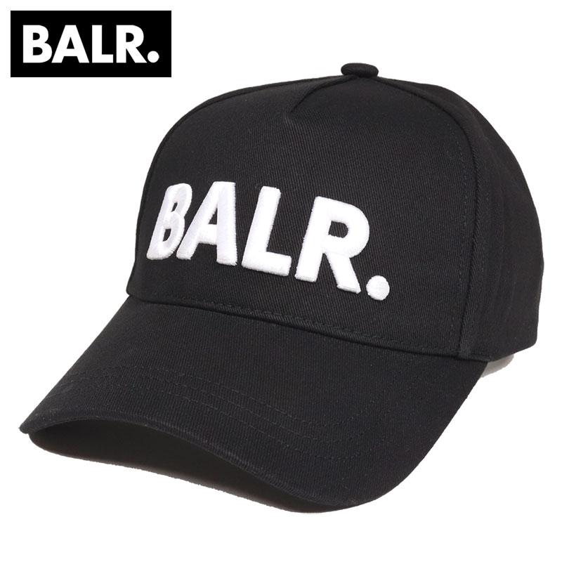 【美品】BALR. ブラックキャップ キャップ BALR BALR. ブラックキャップ BALR. ボーラーブラック キャップ