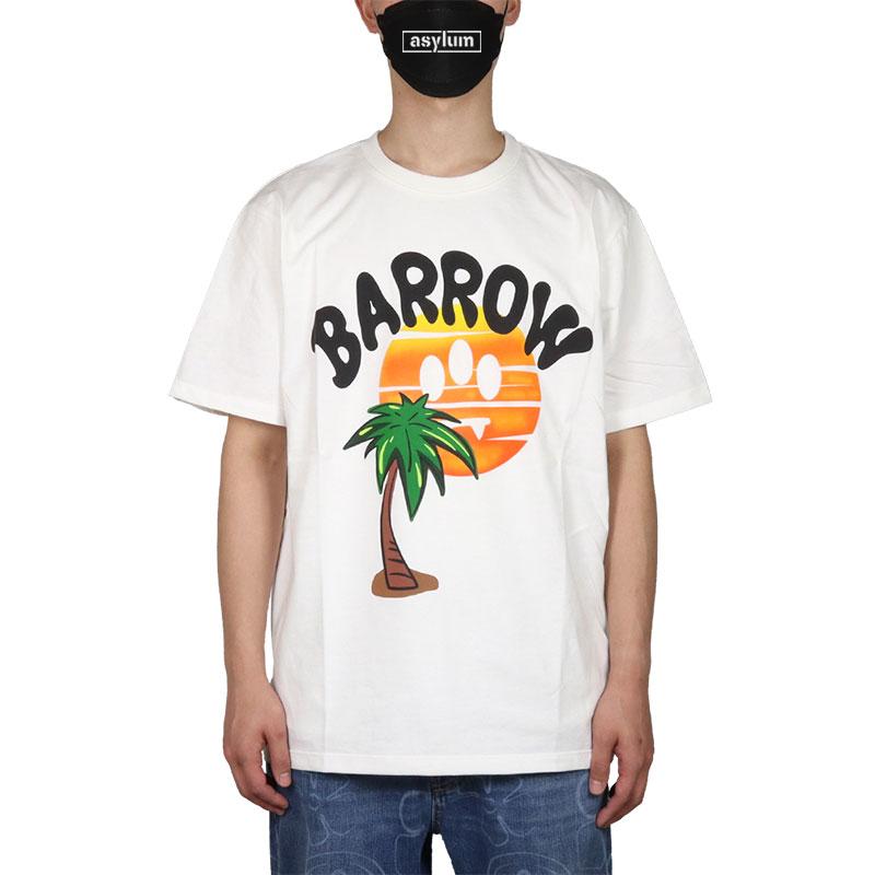 barrowデザインTシャツXL カッコイイです！ BARROW（バロー） 【並行輸入品】バロー Tシャツ 半袖Tシャツ メンズ