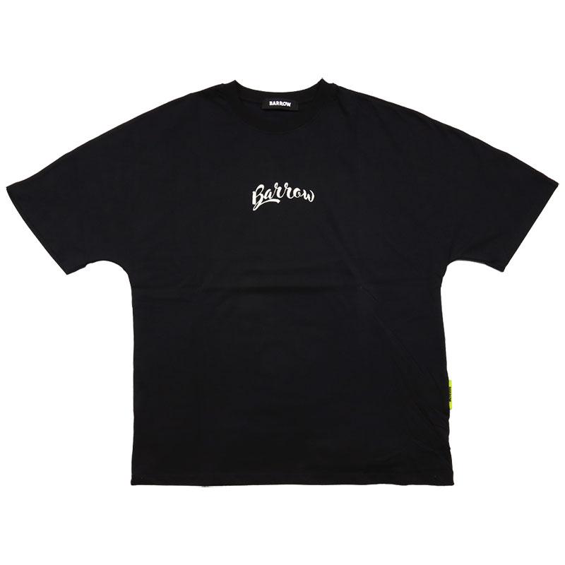 【新品・タグ付】BARROW Tシャツ バックプリント ビッグロゴ ブラック M BARROW 【並行輸入品】バロー Tシャツ 半袖 トップス メンズ
