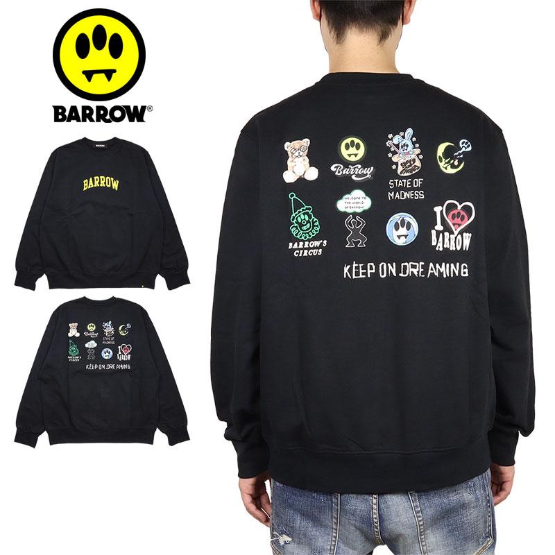BARROW セール開催中 バロー トレーナー スウェット トップス BARROW セール開催中 バロー トレーナー スウェット トップス