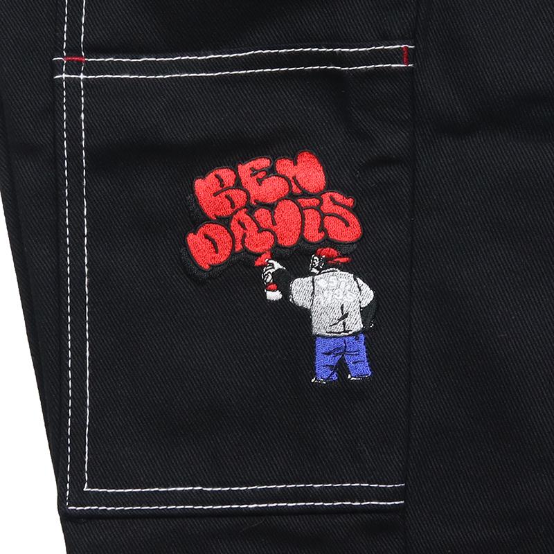 【BEN DAVIS 】ブラック ストレートレッグデニム 2025年最新】BEN DAVIS メンズ デニム・ジーンズの人気アイテム