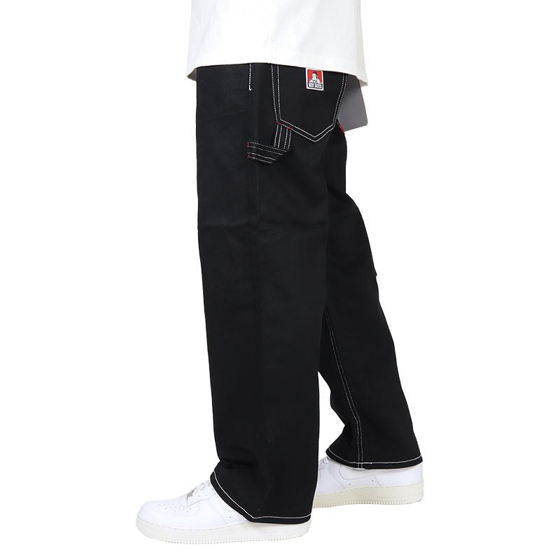 BEN DAVIS ペインターパンツ W32 ブラックデニム コットン100% BEN DAVIS ペインターパンツ W32 ブラックデニム コットン100%