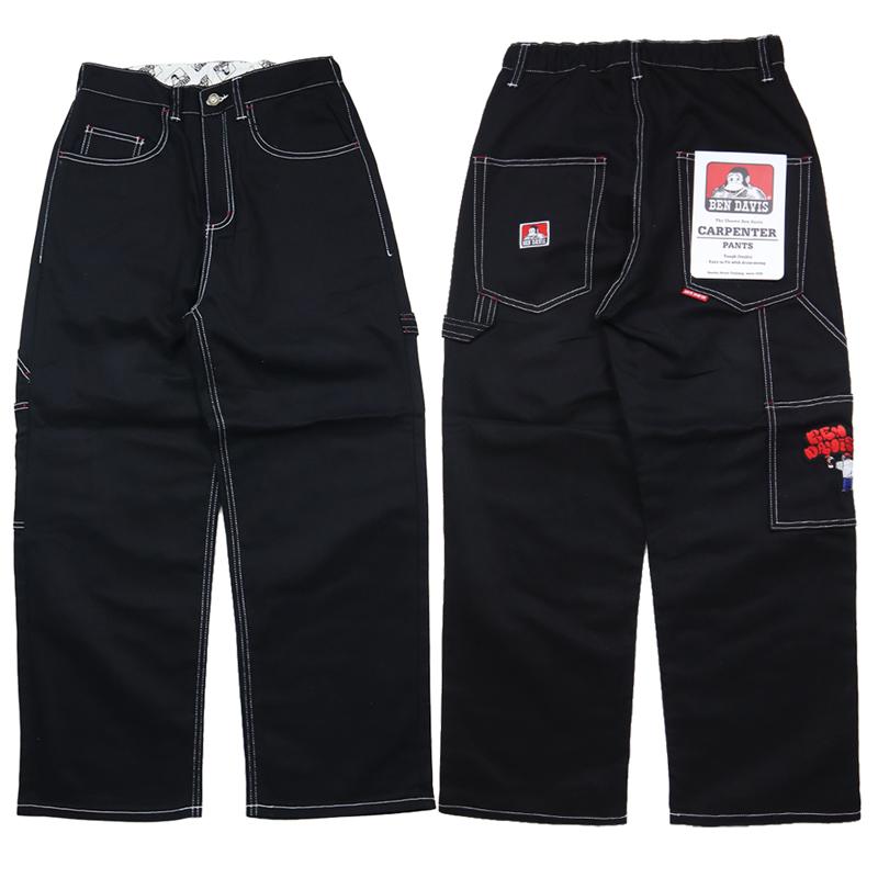 【BEN DAVIS 】ブラック ストレートレッグデニム 楽天市場】レビューでクーポン☆ベンデイビス ワークパンツ BEN