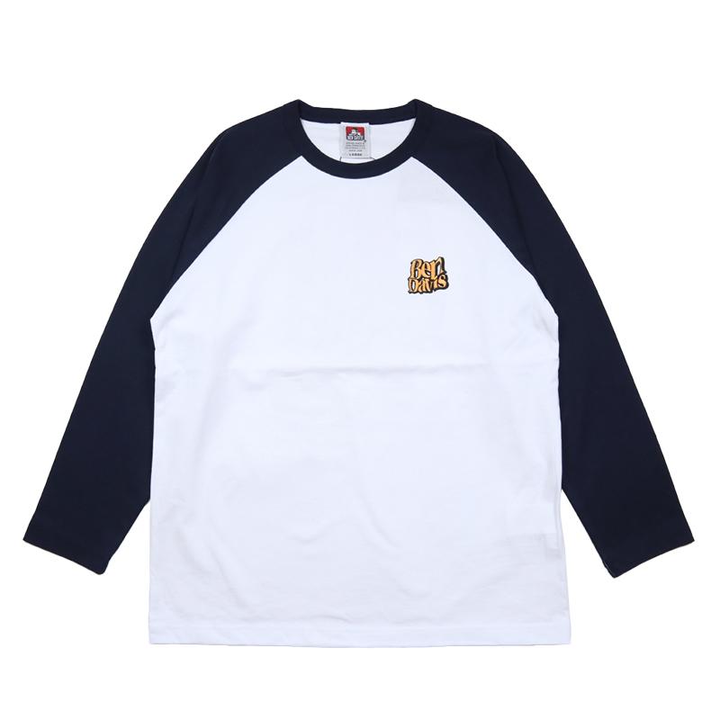 ベンデイビス ロンT BEN DAVIS 9分袖Tシャツ 長袖Tシャツ ラグランTEE