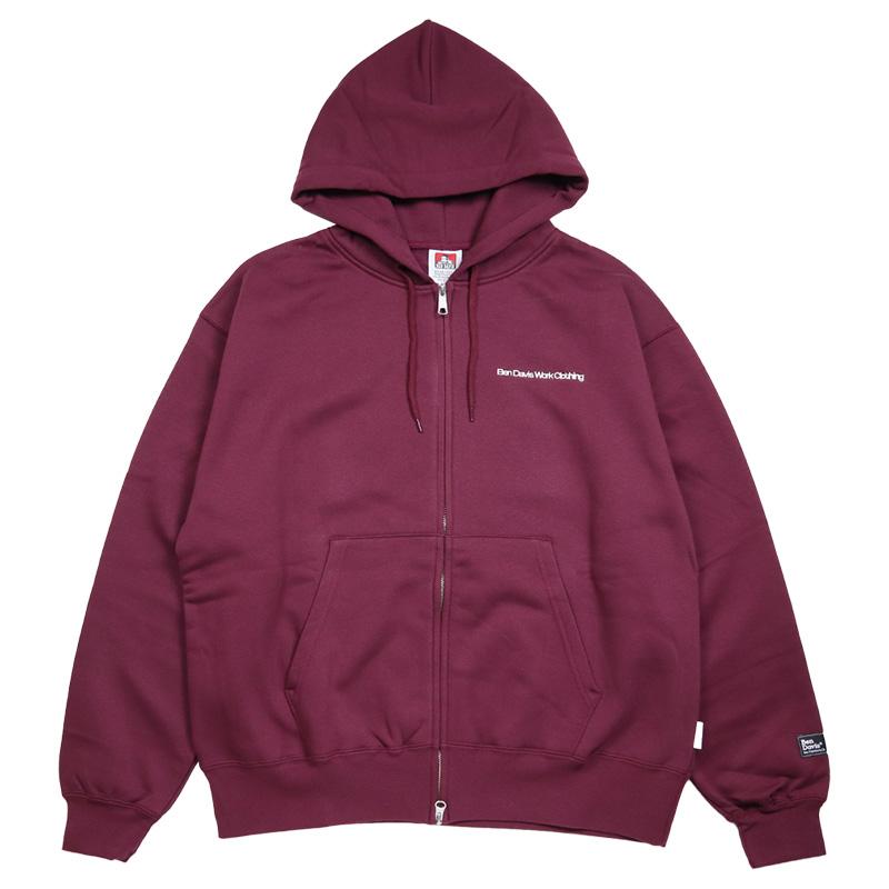 BEN DAVIS（ベンデイビス） 爆買 ジップパーカー フーディ メンズ