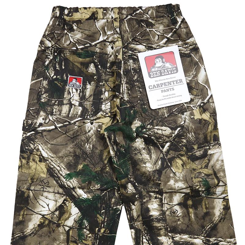 USA製♤リアルツリー♤ペインターパンツ♤迷彩♤ダック♤アメカジ♤ワークパンツ♤ Carhartt カーハート ダック地 リアルツリー カモ 迷彩 ワークパンツ