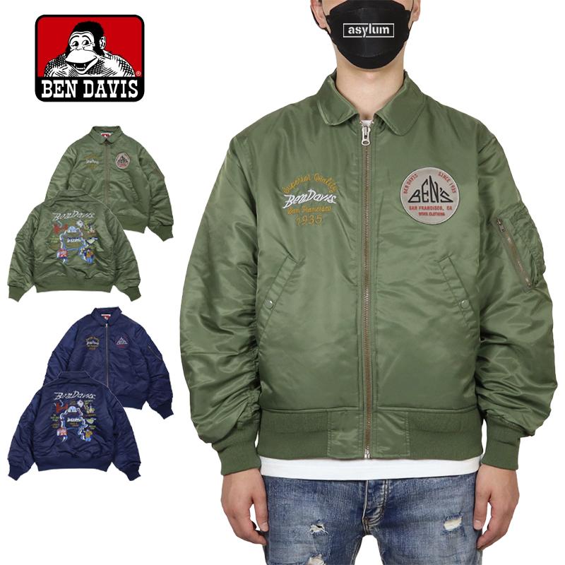 BEN DAVIS（ベンデイビス） ボンバージャケット フライト キルティング