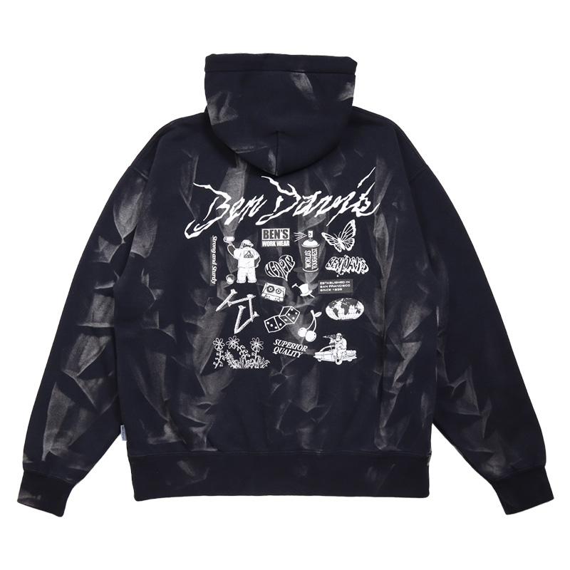 ベンデイビス パーカー BEN DAVIS フーディ プルオーバー メンズ レディース ブランド 大きいサイズ |  | 04