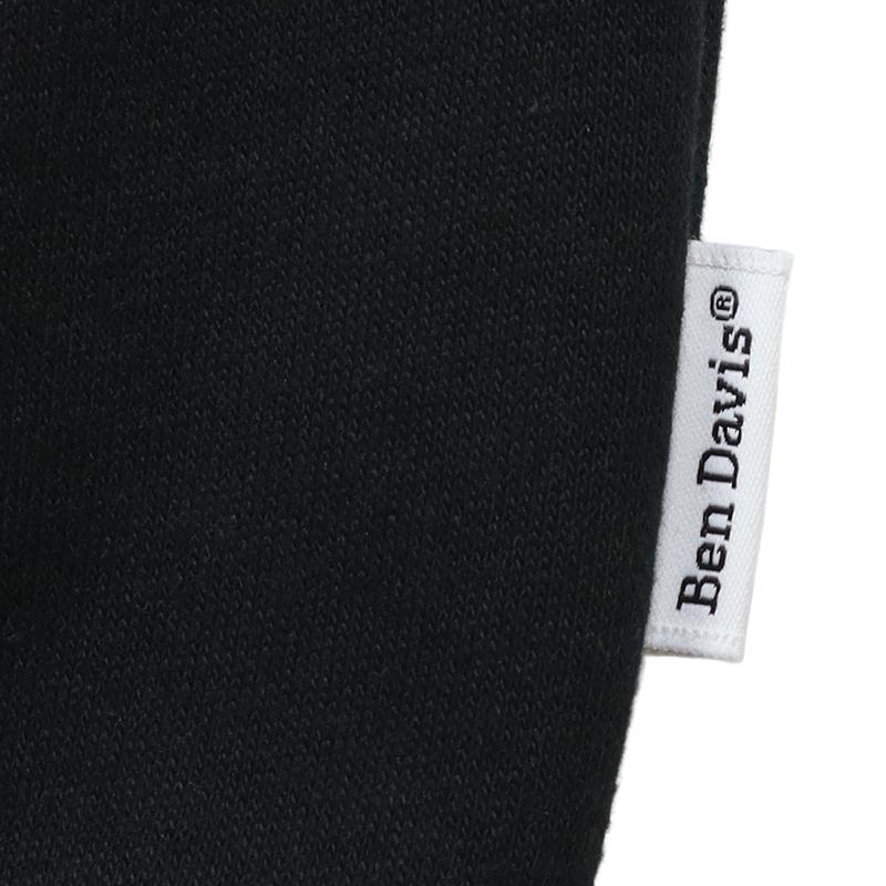 ベンデイビス ジップアップパーカー BEN DAVIS フーディ アメカジ トップス メンズ レディース ブランド 大きいサイズ 黒 バックプリント | BEN DAVIS | 14