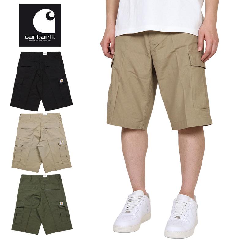 鬼ヒゲ　carhartt カーハート　ショーツ　雰囲気系 Carhartt（カーハート） Carhartt WIP ハーフパンツ SINGLE KNEE SHORT