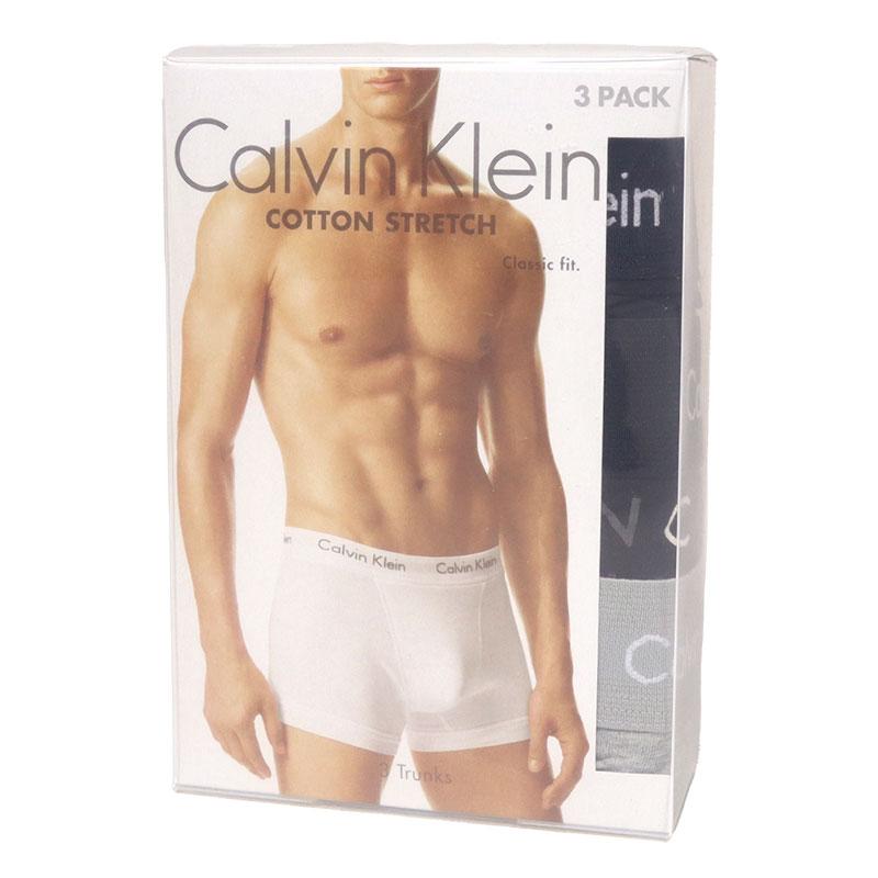 【並行輸入品】カルバンクライン ボクサーパンツ 3枚組 CALVIN KLEIN 下着 メンズ ブランド 大きいサイズ おしゃれ 黒 プレゼント | Calvin Klein | 08