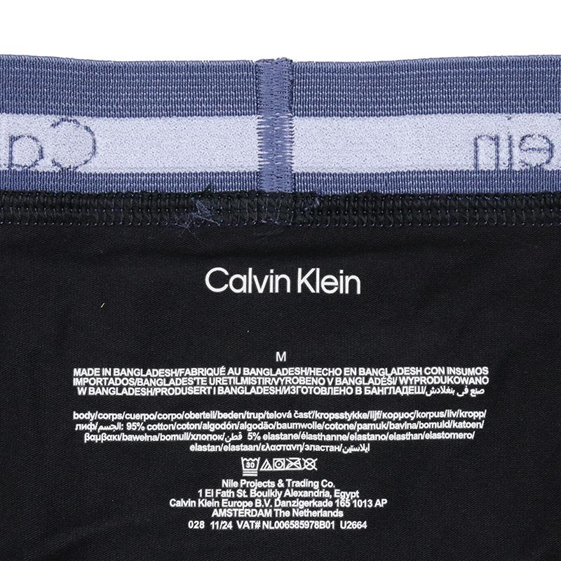 【並行輸入品】カルバンクライン ボクサーパンツ 3枚組 CALVIN KLEIN ローライズ 下着 メンズ ブランド 大きいサイズ おしゃれ 黒 | Calvin Klein | 08
