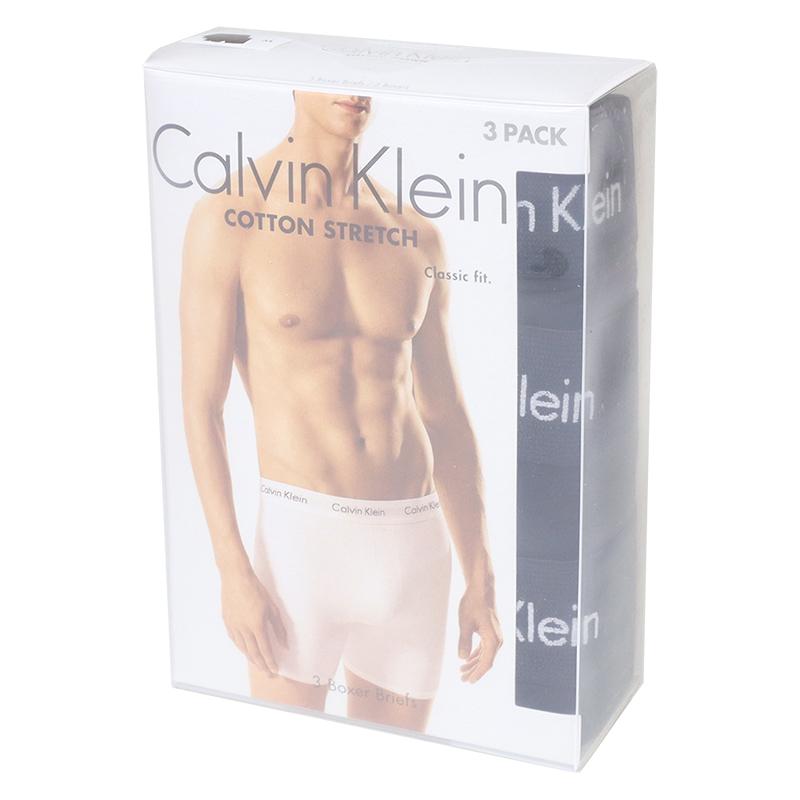 【並行輸入品】カルバンクライン下着 ボクサーパンツ 3枚 CALVIN KLEIN トランクス メンズ ブランド 大きいサイズ おしゃれ 黒 | Calvin Klein | 06
