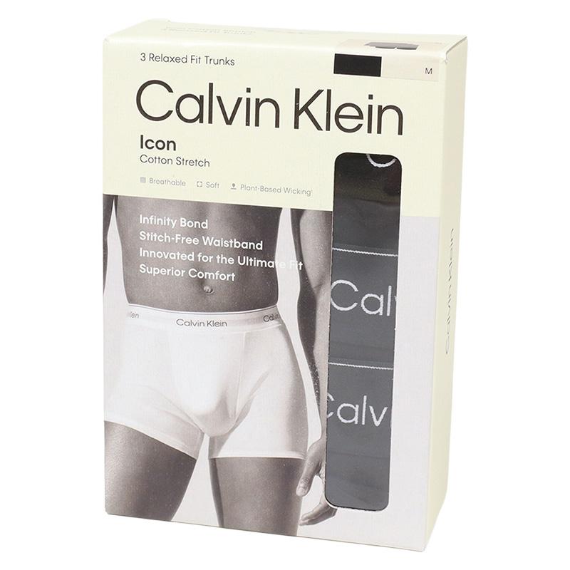 爆買 【並行輸入品】カルバンクライン ボクサーパンツ CALVIN KLEIN トランクス メンズ ブランド 大きいサイズ 3個セット | Calvin Klein | 15
