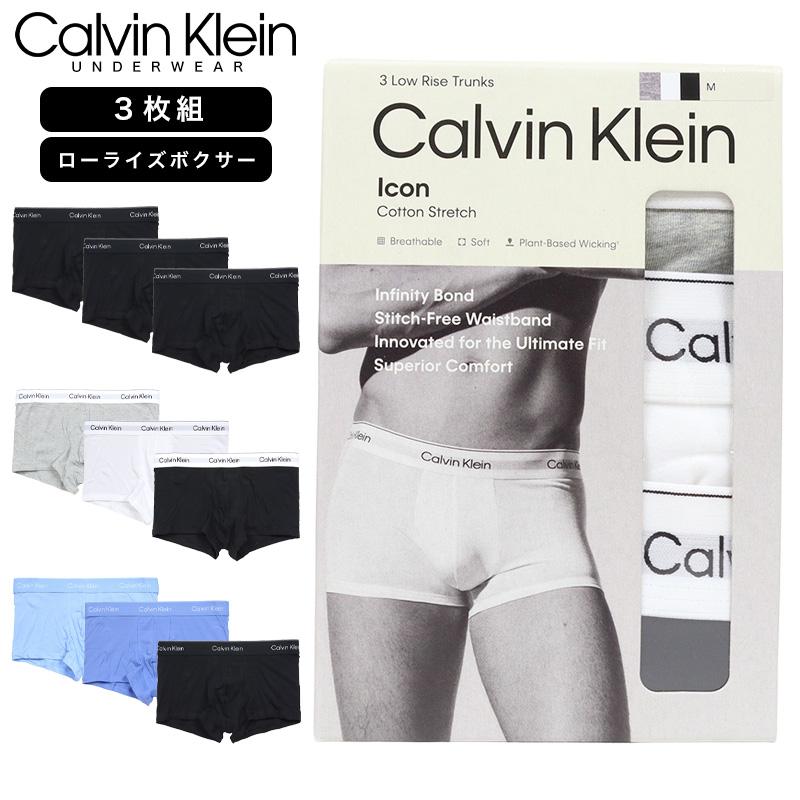 爆買 【並行輸入品】カルバンクライン ボクサーパンツ CALVIN KLEIN トランクス メンズ ブランド 大きいサイズ 3個セット | Calvin Klein | 04