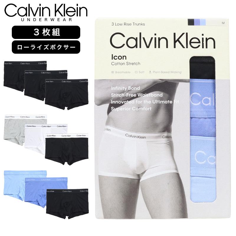 爆買 【並行輸入品】カルバンクライン ボクサーパンツ CALVIN KLEIN トランクス メンズ ブランド 大きいサイズ 3個セット | Calvin Klein | 05