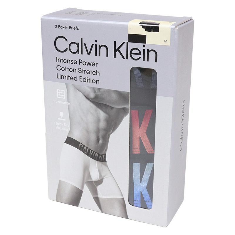 【並行輸入品】カルバンクライン ボクサーパンツ CALVIN KLEIN トランクス ロング 3枚組 セット メンズ ブランド 大きいサイズ | Calvin Klein | 08