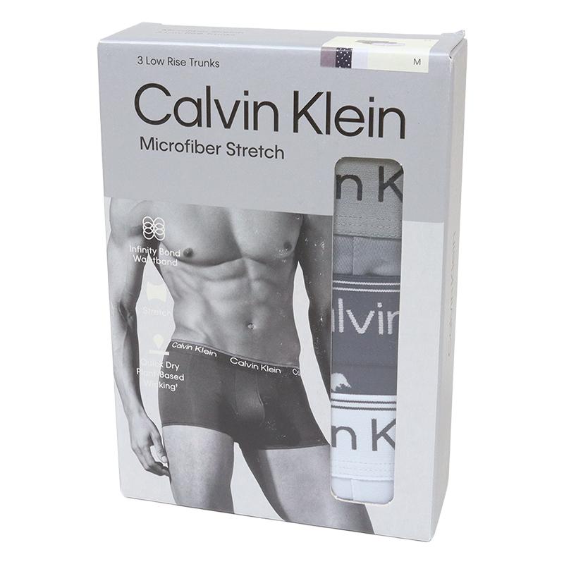 【並行輸入品】カルバンクライン ボクサーパンツ CALVIN KLEIN トランクス ロング 3枚組 セット メンズ ブランド 大きいサイズ | Calvin Klein | 08