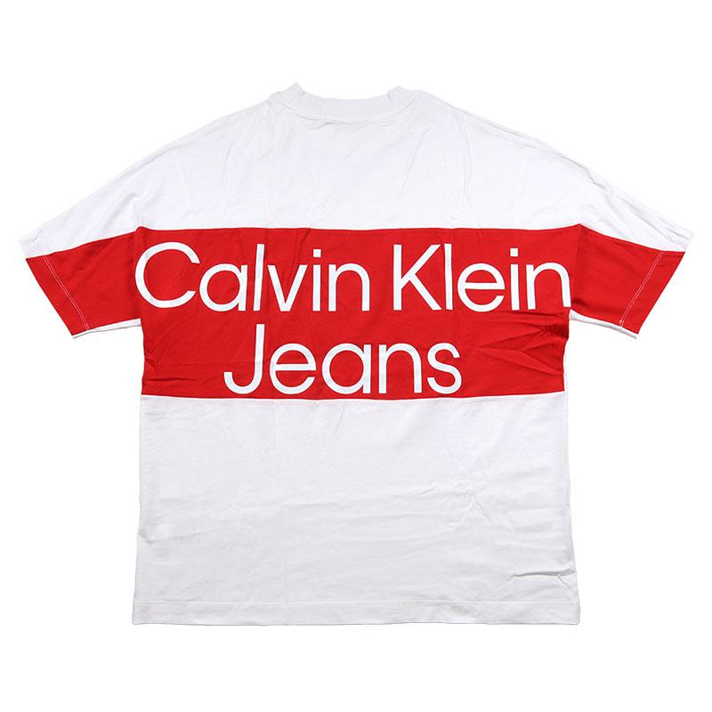 カルバンクライン ジーンズ Tシャツ CALVIN KLEIN JEANS 半袖 トップス メンズ レディース ブランド 大きいサイズ おしゃれ 人気 黒 白｜asylum｜09