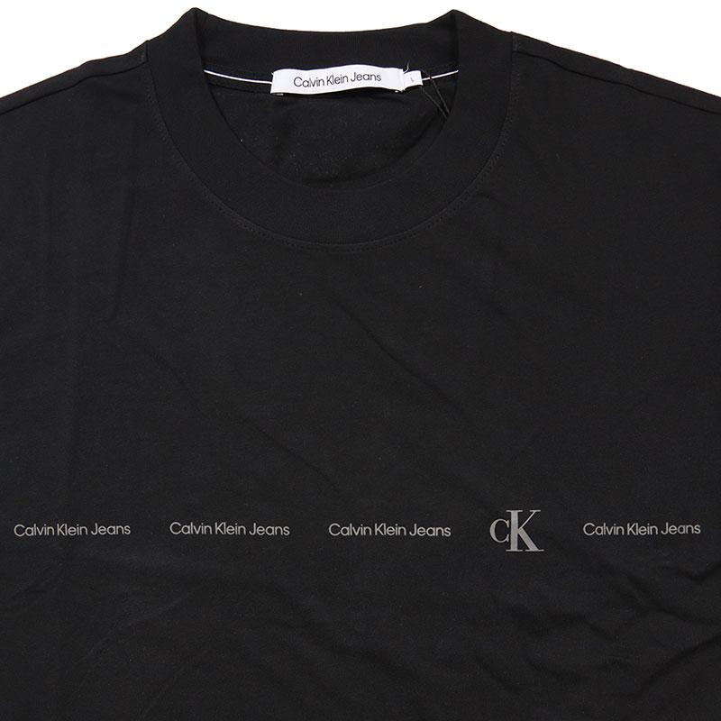カルバンクライン ジーンズ Tシャツ CALVIN KLEIN JEANS 半袖Tシャツ CKジーンズ メンズ レディース ブランド 大きいサイズ おしゃれ 綿100% 黒｜asylum｜06