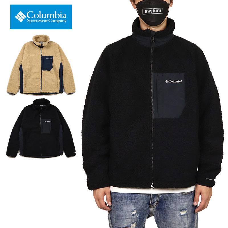 コロンビア ジャケット COLUMBIA ボアジャケット フリースジャケット 