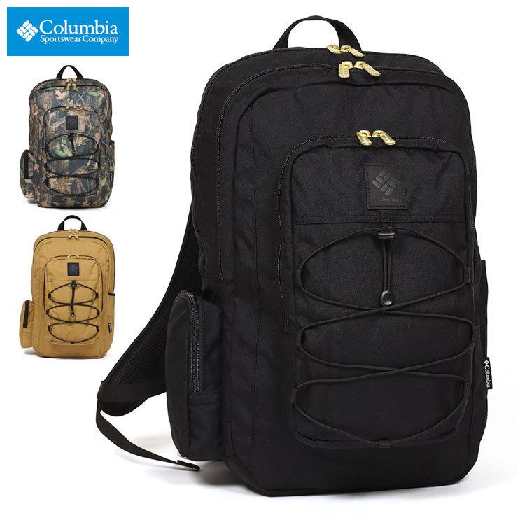 コロンビア リュック Columbia Asylumのコロンビア バックパック 鞄 カバン ビジネス アウトドア メンズ メンズ メンズファッション レディース Pu8027 大きいサイズ ロゴ 人気 黒 ブランド Columbia094 25l Asylum