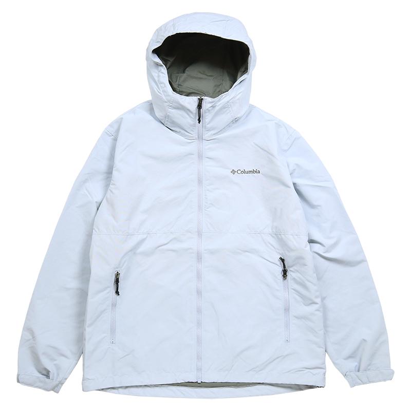Mサイズ Columbia コロンビア マウンテンパーカー軽量 古着 ホワイト Columbia - Columbia マウンテンパーカー ホワイト ナイロンジャケット