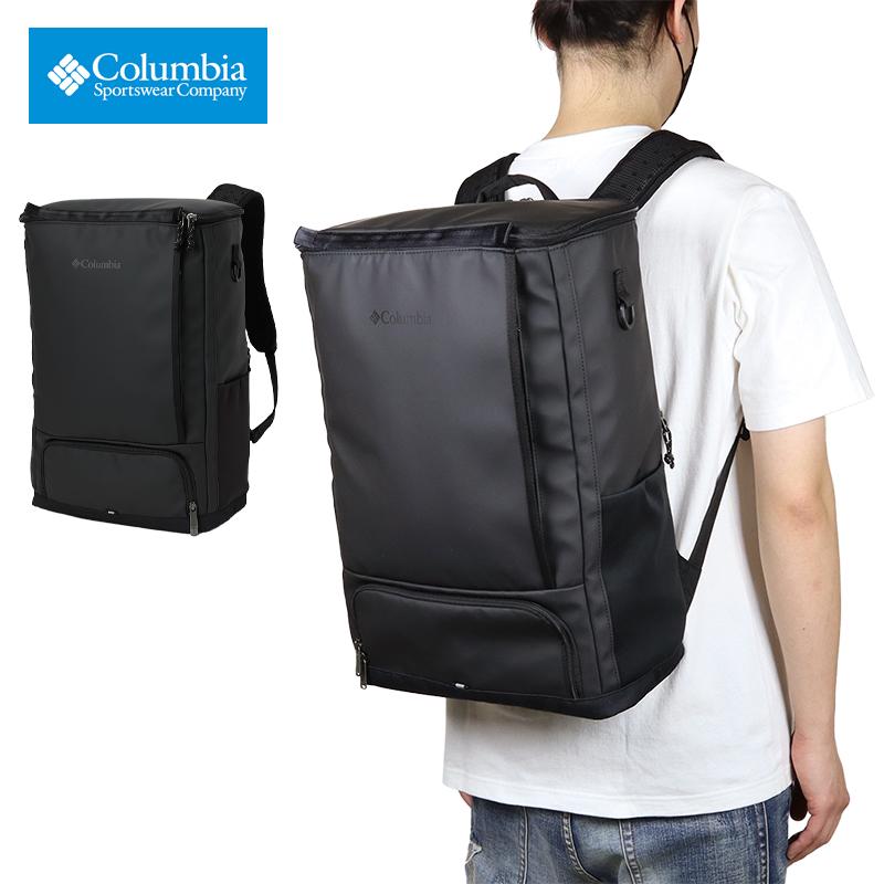 Columbia ブラックバックパック 大容量 Columbia（コロンビア） リュックサック バックパック 大容量 通勤