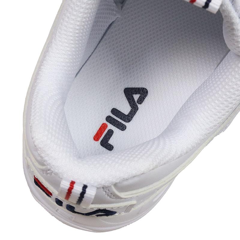 FILA ホワイト 厚底スニーカー DISRUPTOR II/ディスラプター II 定番厚底スニーカーシューズ