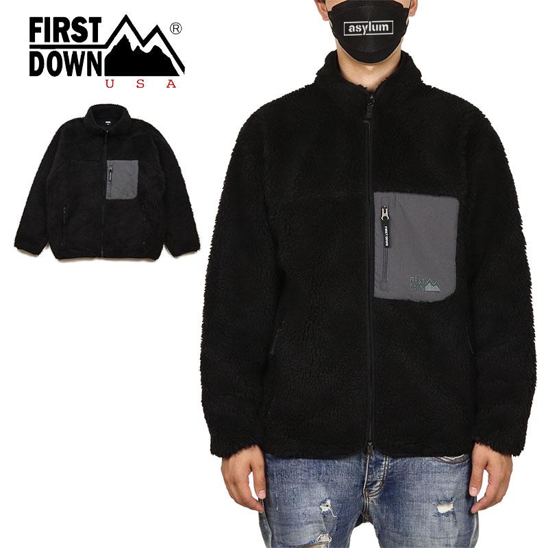 FIRST DOWN（ファーストダウン） ボアジャケット アウター メンズ