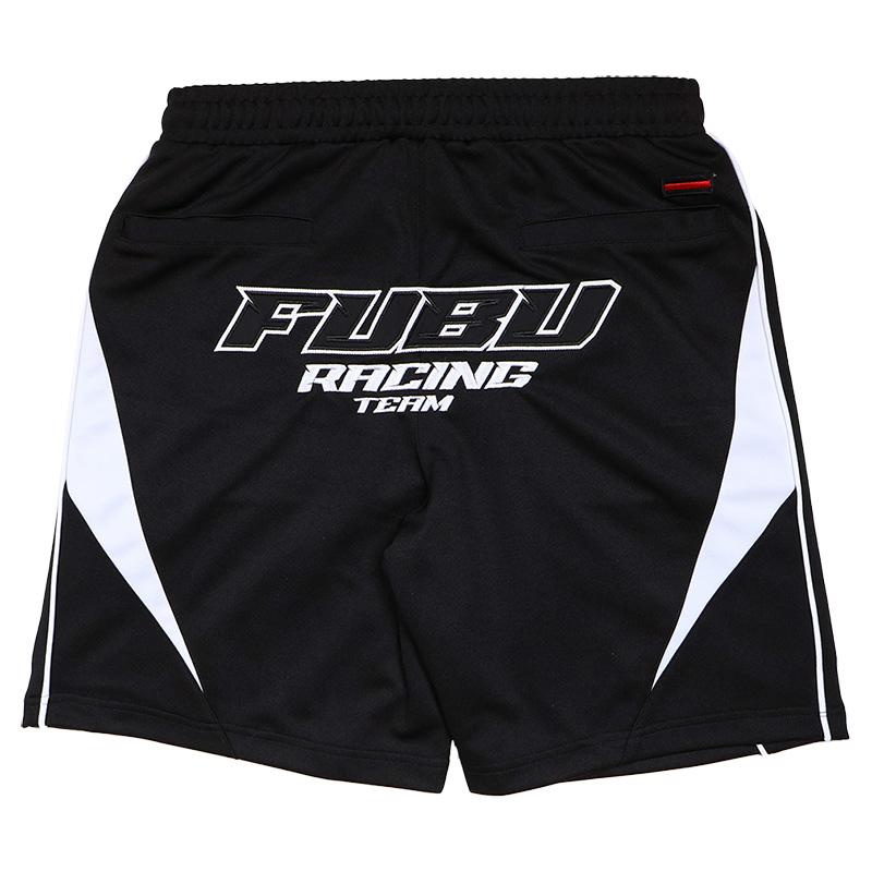 FUBU　ペインターショーツ　ブラックデニム　90s　Y2K FUBU（フブ） ショートパンツ ハーフ メンズ ブランド 大きいサイズ