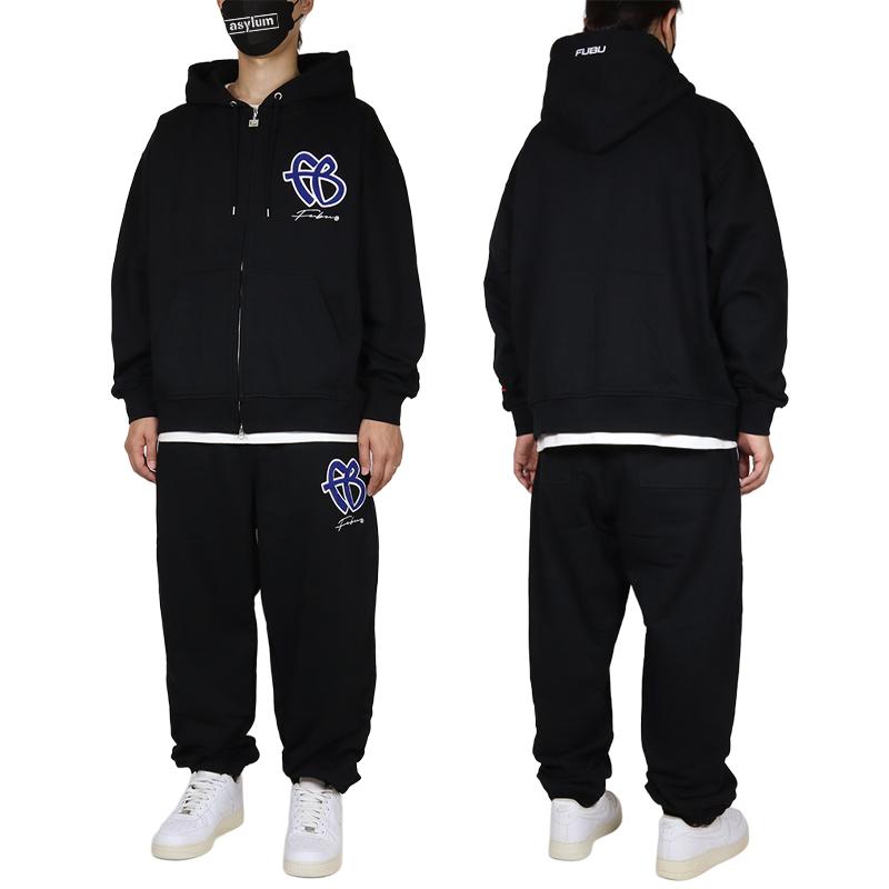 FUBU（フブ） セットアップ ジップパーカー スウェットパンツ ジョガー
