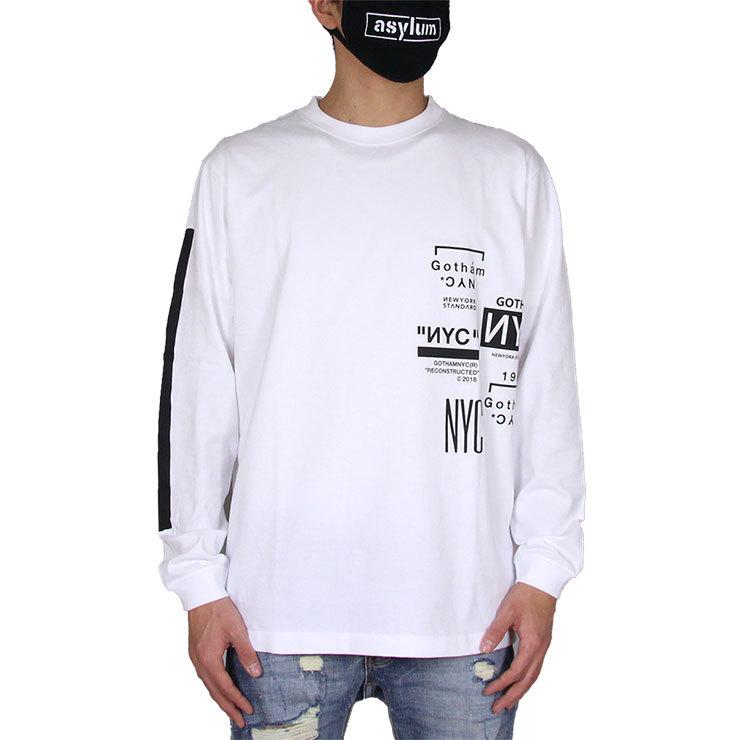 ゴッサム Nyc エヌワイシー ロンt Gotham Nyc Tシャツ 長袖tシャツ メンズ レディース ブランド 大きいサイズ おしゃれ おすすめ 黒 白 Gn765 Gotham098 Asylum 通販 Yahoo ショッピング