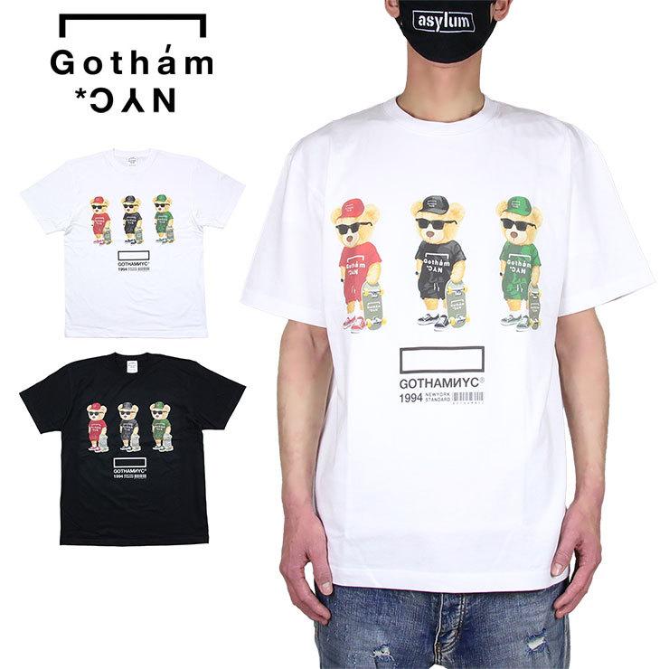 ゴッサム Nyc エヌワイシー Tシャツ Gotham Nyc 半袖tシャツ メンズ レディース ブランド 大きいサイズ 白 黒 綿100 コットン おしゃれ おすすめ Gn1 Gotham106 Asylum 通販 Yahoo ショッピング