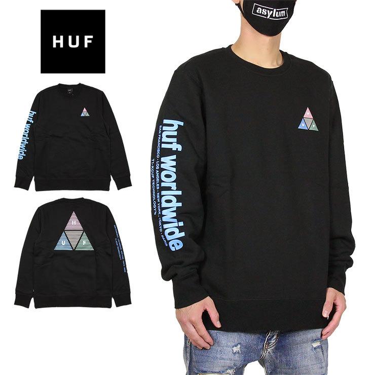 免税送料無料 ハフ トレーナー Huf スウェット メンズ レディース ブランド バックプリント 大きいサイズ 人気 おすすめ おしゃれ かっこいい ストリート スケボー Pf 最終処分 激安 Www Superavila Com