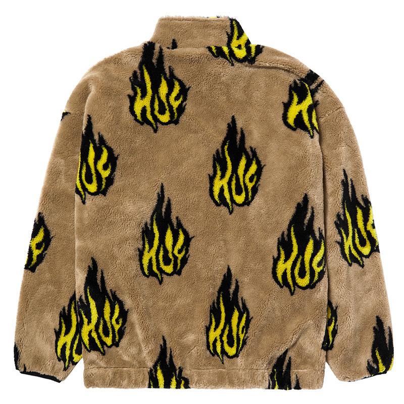 HUF セール開催中 ジャケット ハフ ジップフリース ボア HUF セール開催中 ジャケット ハフ ジップフリース ボア