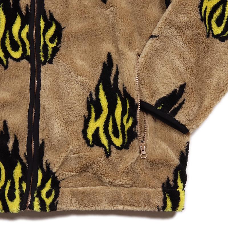 HUF セール開催中 ジャケット ハフ ジップフリース ボア HUF セール開催中 ジャケット ハフ ジップフリース ボア