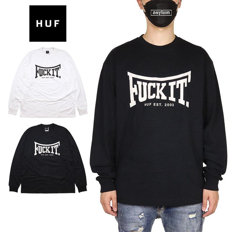 HUF（ハフ） ロンT Tシャツ 長袖トップス メンズ レディース ブランド 大きいサイズ おしゃれ おすすめ 人気 白 黒 ホワイト ...