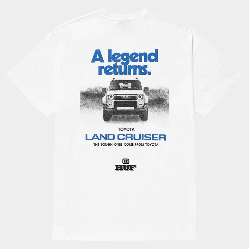 HUF Tシャツ ハフ 半袖Tシャツ トップス 綿100% ランクル メンズ 