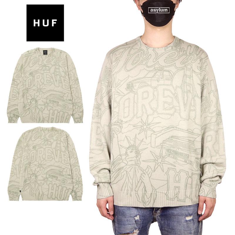 HUF（ハフ） ニット セーター メンズ レディース ブランド 大きい